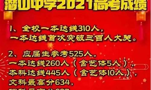 潜山中学高考成绩,潜山中学2021高考成绩