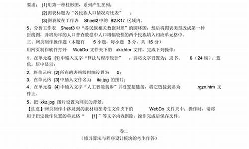 2015高考信息技术试题_2015高考信息技术试题及答案