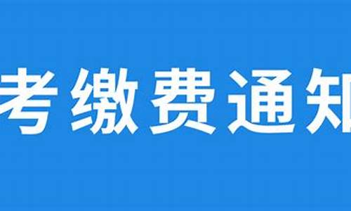 高考报名缴费入口_高考报名缴费