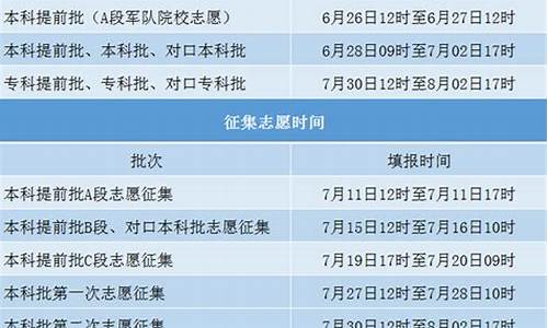 高考报志愿河南2017,2020河南高考志愿表