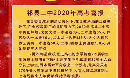 兰州二中高考喜报,兰州二中高考喜报2020