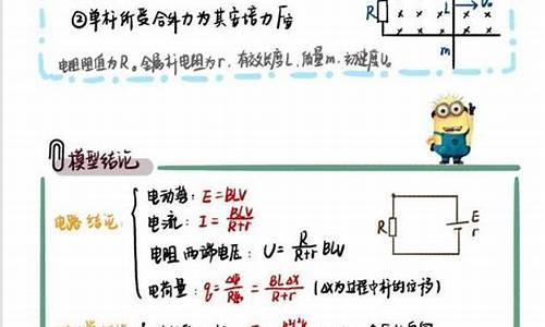 高考物理电磁感应的双杆问题-高考物理电磁感应