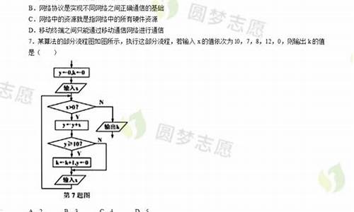 高考信息技术考试题-信息技术高考试卷