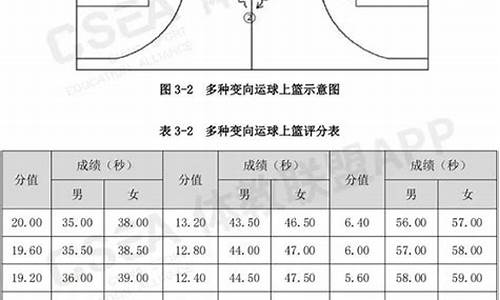 高考篮球体育考试及格线,高考体考篮球评分标准
